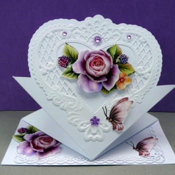 Springkaart met hart