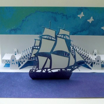 Bruggetje met bootje