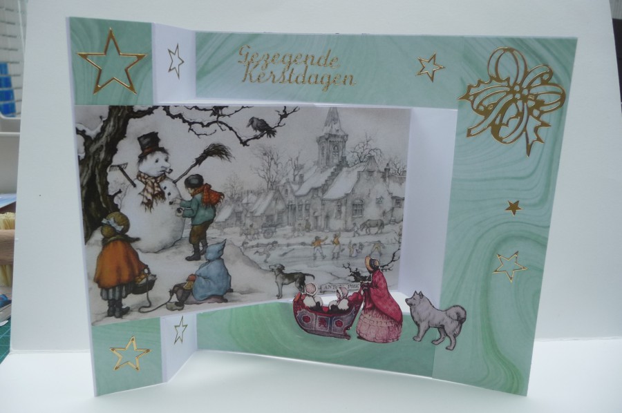 Kerstkaart Anton Pieck