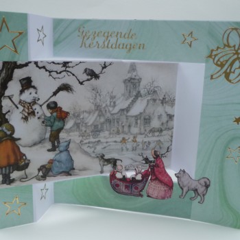 Kerstkaart Anton Pieck