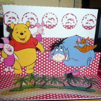 Winnie the Pooh kaart