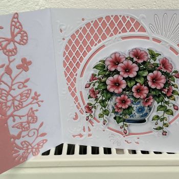 Bloemen kaart